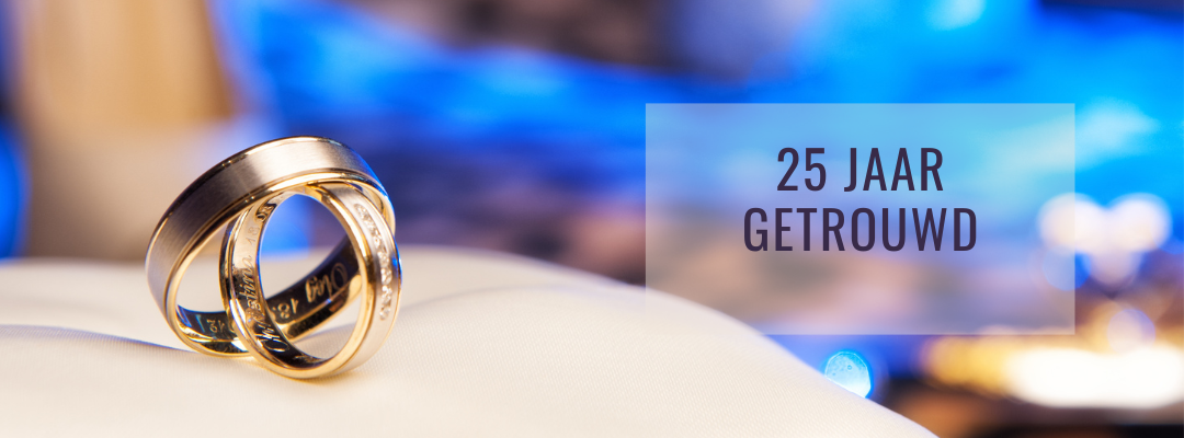 25 jaar getrouwd | It's Beautiful Cadeaus